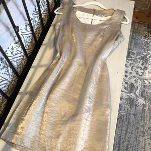 Cinzia m. iaffaldane  .... Aline shimmer dress